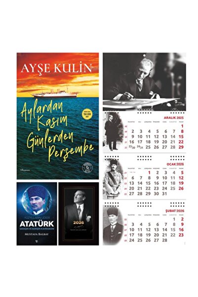 Halk Kitabevi Aylardan Kasım Günlerden Perşembe ve Yüzyılların Lideri Atatürk...