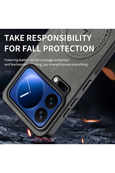 Generic Case for Xiaomi 17 Pro Max，Premium Texture，Magnetic Fashion Slim Shockproof 17 Pro Max Cover