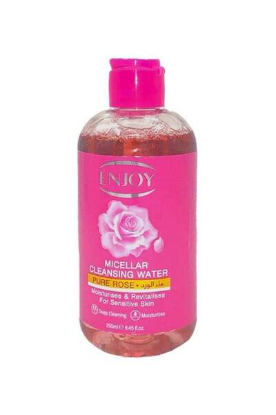 Enjoy Micellar Water Rose – Gentle & Effective Makeup Remover, 250ml