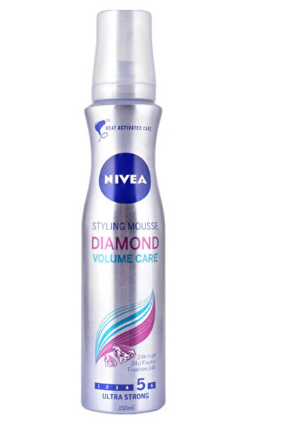 NIVEA Hair mousse – Diamond Volume, 150 ml