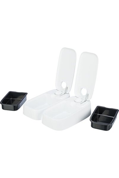 Trixie Alimentator automat, TX2, 2x0.3 l/27x7x24 cm, Alb, 24372