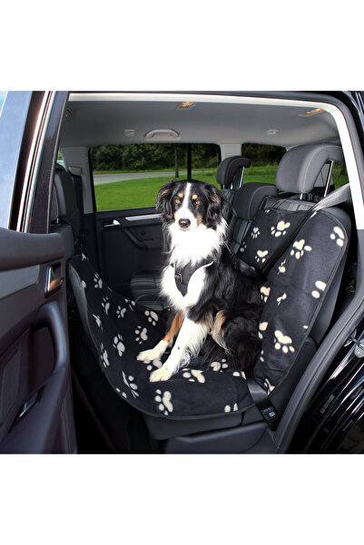 Trixie Husă de protecție pentru scaun auto, 0,65x1,45 m, Negru/Bej, 13235