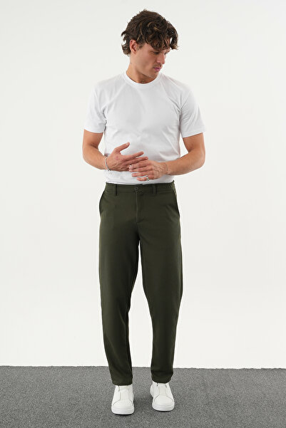 Redline Arden Winter Thick Slim Fit Belted Men's Trousers