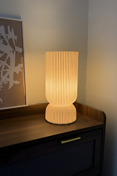 Uzay Home Design Lagün Işığı – Akdeniz Tarzı Dekoratif Masa Lambası | UHD