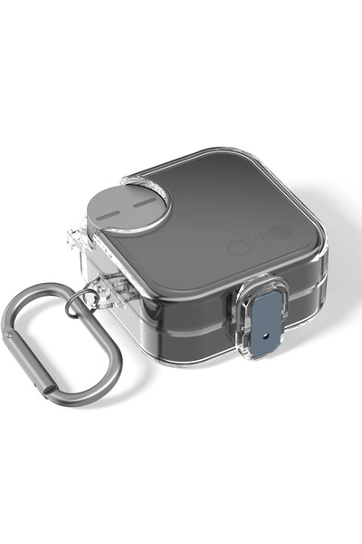 NOTHING CaseOnn CMF Buds 2a Kılıf Güvenli Kilitli Koruma Kılıfı Şeffaf