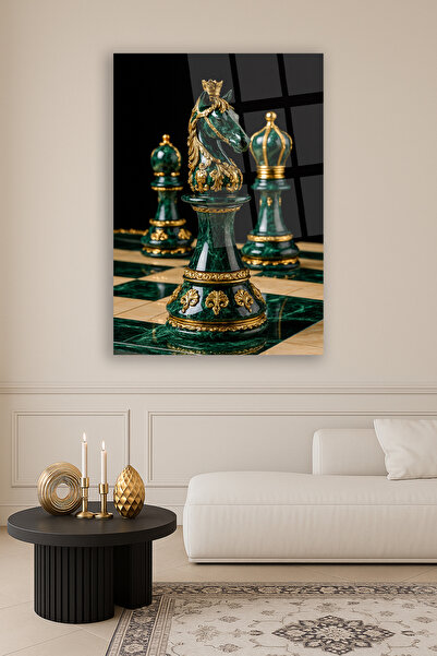 TAULART TABLA DE SATRANȚ MODERNĂ DE STICLA DE LUX DE CALITATE ULTRA ÎNALTĂ TA...