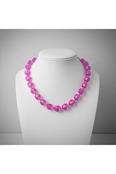 Ralp Moda قلادة من الخرز على شكل خلية النحل