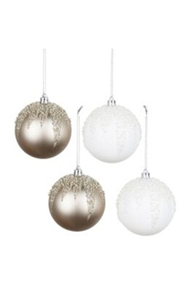 HOFF Metal Christmas Tree Decoration, 20 LEDs, Warm Light, H 40 cm, Battery Powered