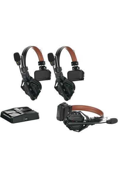 HollyLand Solidcom C1 Pro Wireless Intercom Headset System (ENC, Full-Duplex, 1100 ft, PTT)