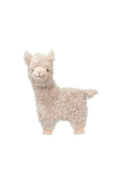 Trixie Dog Toy, Llama, Plush, Crinkly, 40 cm, White