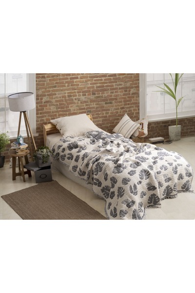 Peshtemalsan TEK KİŞİLİK 9 KATLI %100 PAMUK 180x220 MÜSLİN YORGAN YATAK ÖRTÜS...