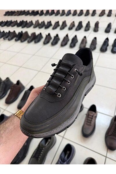 Dropland Genuine Leather Men's Shoes Winter Product Waterproof Orthopedic Sole No Odor