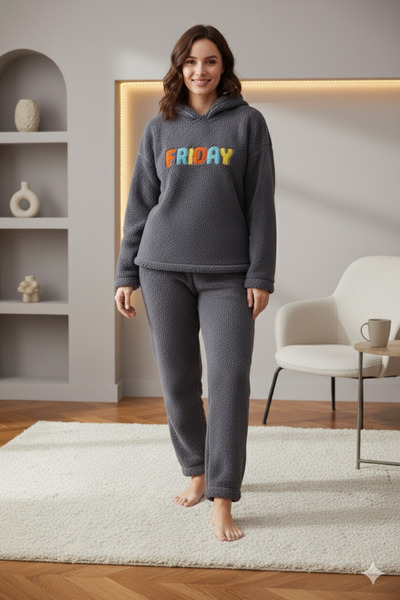 ELİTOL Cozy Yumoş Women's Pajama Set