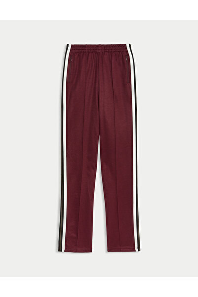 Marks & Spencer Pamuk Karışımlı Retro Yan Şeritli Jogger Pantolon