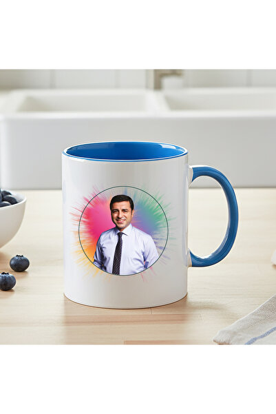 ZERYA Selahattin Demirtaş Mug - Selahattin Demirtaş Classic Blue Mug