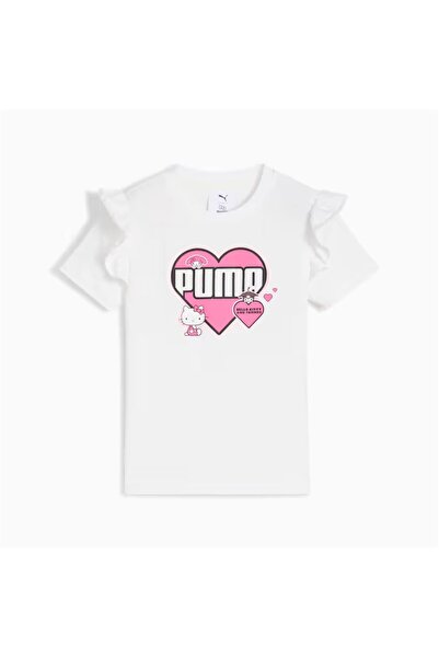 Puma 632386 02 X HK&FR Тениска с набори за малки момичета