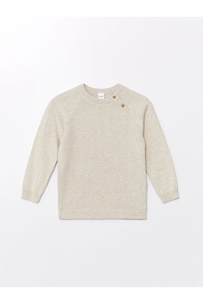 LC Waikiki Lcw Kids Crew Neck Long Sleeve Baby Boy Knitwear Sweater