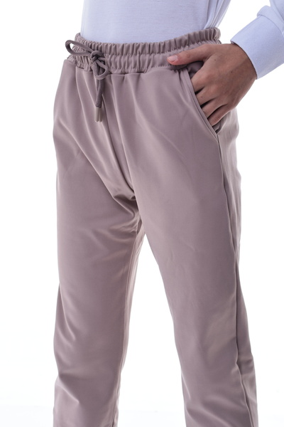 CQCQ Αγορίστικο υφασμάτινο υποβρύχιο παντελόνι σε μπεζ χρώμα – Ελαστικό, άνετ...