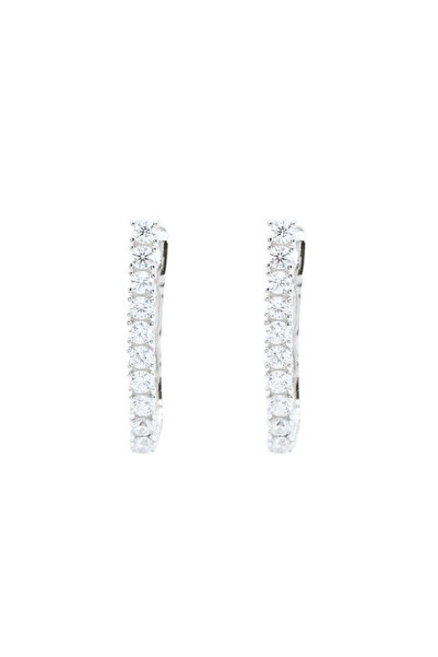 Bijuteria SORELLY Silver Tennis Earrings with Zirconia Stones