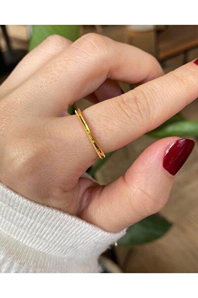 bestmysilver Kadın Gümüş Tel Ajda Yüzük