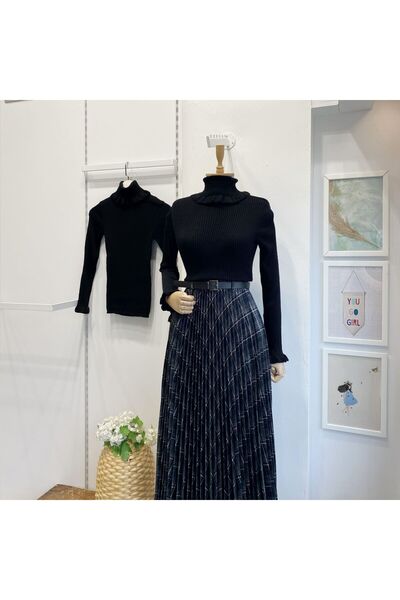 Faya Boutique Siyah Triko İçlik