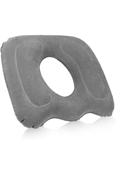 Generic Inflatable Donut Hemorrhoid Seat Cushion, 17.7 x 15.4 x 4.3 in