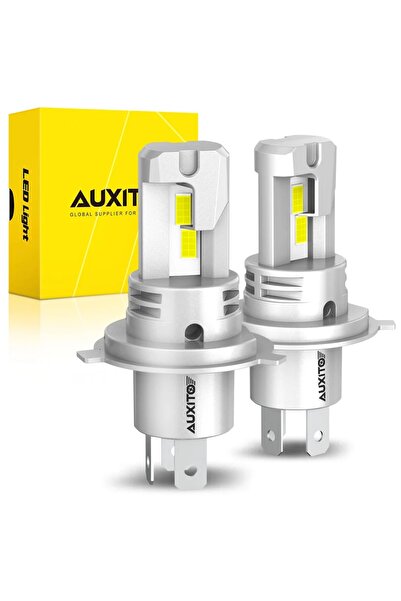 AUXITO Set becuri LED H4 (2), 100W/set, 20000LM, 6500K, CANBUS, fără erori