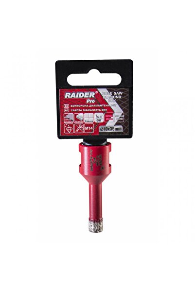 Raider Diamond cutter for dry drilling M14 x 10 mm -