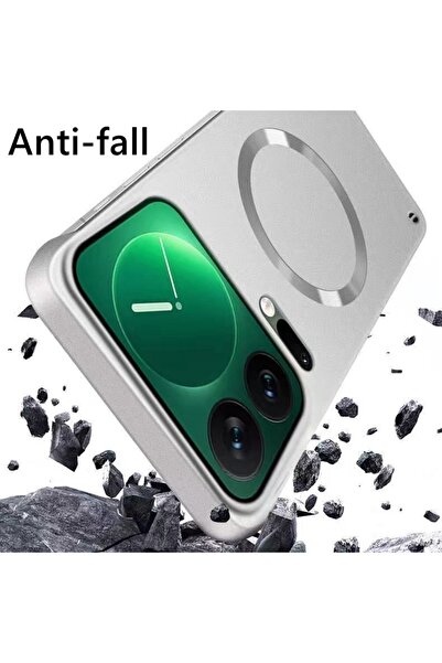 Generic Magnetic for Xiaomi 17 Pro Max Case，Ultra Slim，without Edges，Solid Color Borderless Shockproof Cover