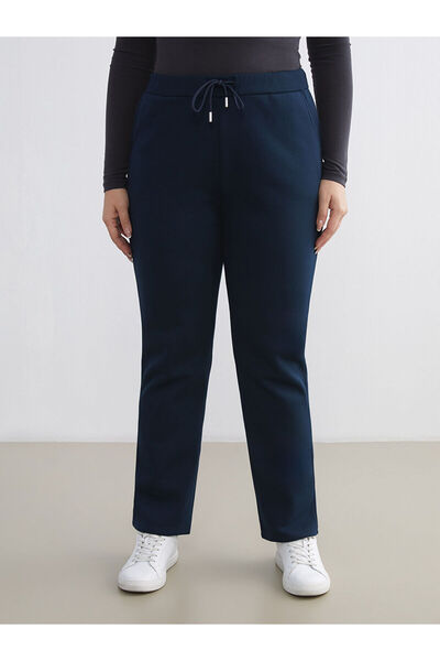 LC Waikiki Γυναικείο χοντρό αθλητικό παντελόνι με ελαστική μέση