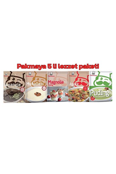 Pakmaya 5li lezzet paketi
