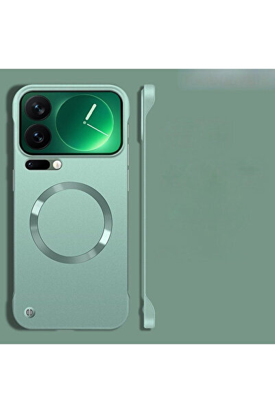 Generic Magnetic for Xiaomi 17 Pro Max Case，Ultra Slim，without Edges，Solid Color Borderless Shockproof Cover