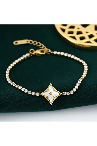 KEVSA Jewelry Brățară tenis din oțel inoxidabil cu pandantiv - BF1176