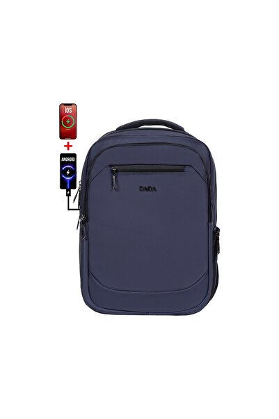 Case Club Dada 11-Day School Backpack 14-Inch Medium Size USB Type-C Waterproof Oxford Cloth