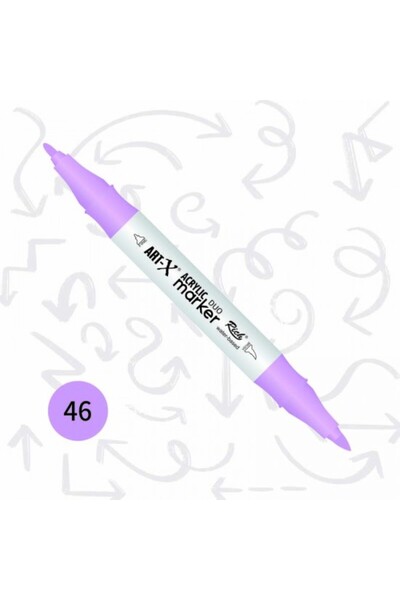 Rich قلم تحديد أكريليك من آرت-إكس، رقم: 46