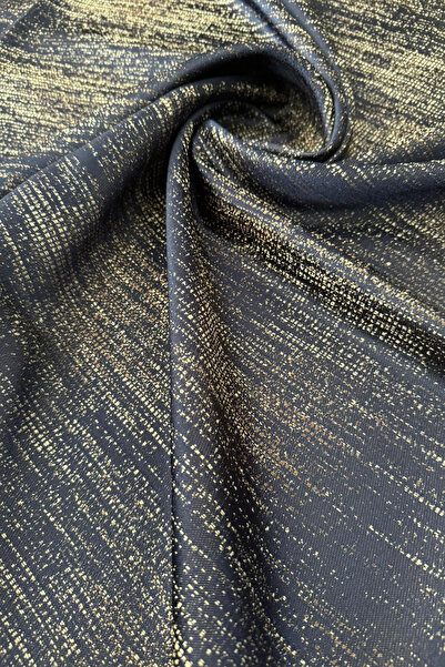 ASDİVA Jacquard Woven Drawstring Extrafoam Single Panel Non-Pleated Glitter Detailed Size Options Available Coffee Gold Background Curtain