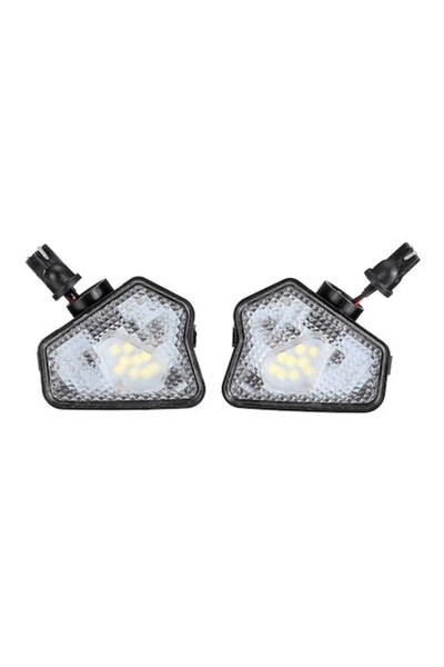 GizMondo Set 2 LED Puddle Lights for Mirror - (compatible with Mercedes-Benz)