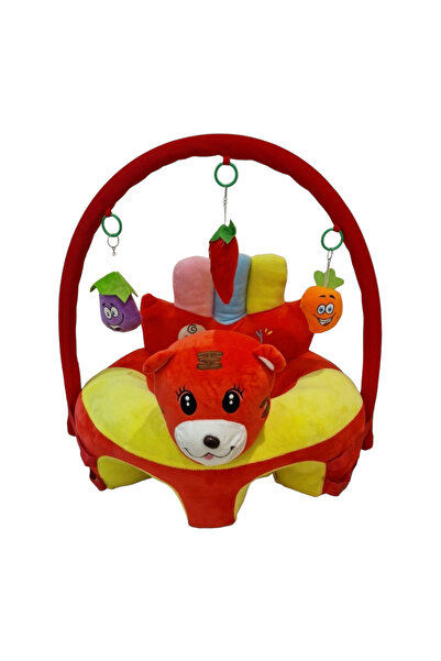 Krista Scaun înalt pentru bebeluși cu spătar, suport pentru picioare și arc c...