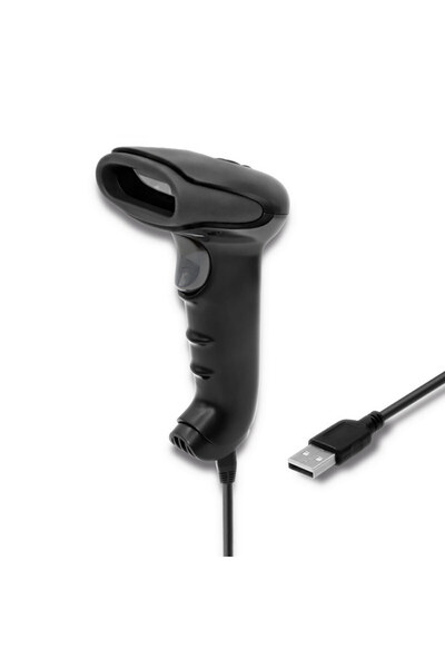 Other Cititor de coduri de bare laser USB CCD 1D, negru, 50866