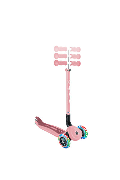 Globber Go Up Active Işıklı Scooter - Koyu Pastel Pembe