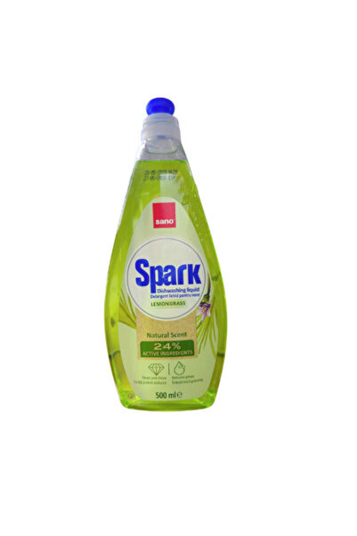 Sano Detergent vase, Sano, Spark, lemongrass, 500 ML
