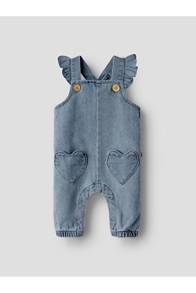 Lil' Atelier Baby Overall Denim