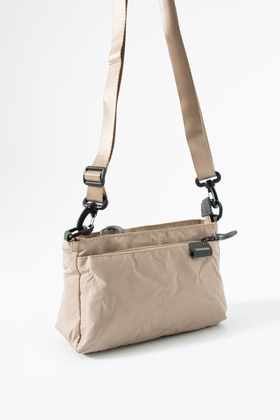 Sanmorris Γυναικεία υφασμάτινη τσάντα αλεξίπτωτου 3 θέσεων με ρυθμιζόμενο χια...