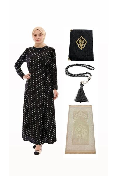 medipek Namaz Elbisesi Seccade Inci Tesbih Yasin Namaz Set