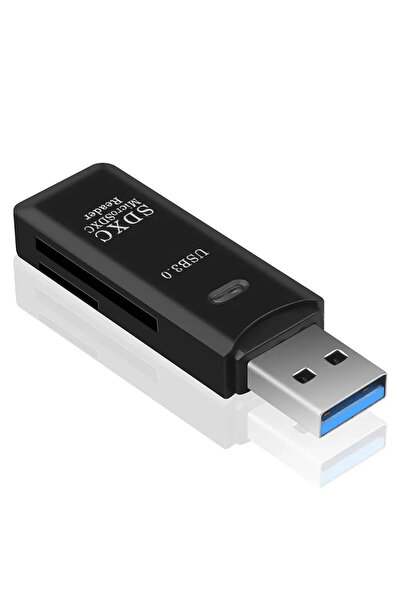 Light Nova 2in1 USB 3.0 Micro Sd Hafıza Kartı - Tf Kart Okuyucu HUB Adaptör V...