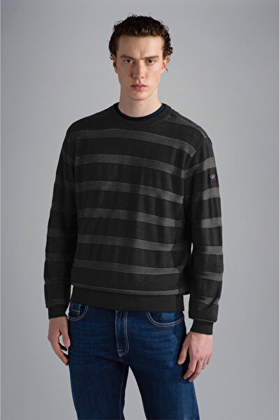 PAUL&SHARK MEN'S KNITTED ROUNDNECK C.WWOOL