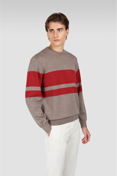 PAUL&SHARK MEN'S KNITTED ROUNDNECK C.WWOOL