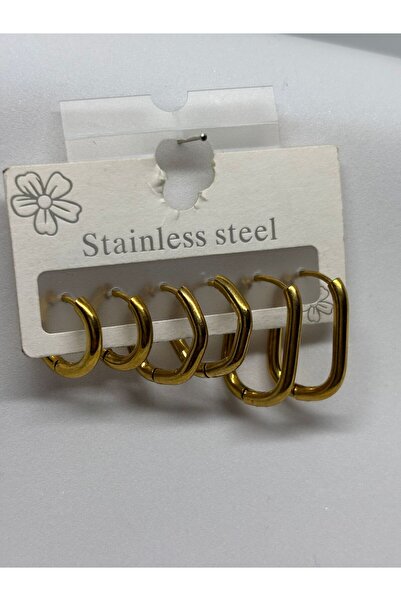 staınless steel Steel Earrings