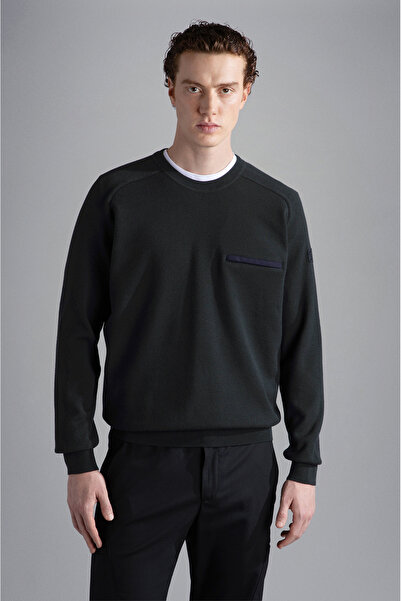 PAUL&SHARK MEN'S KNITTED ROUNDNECK C.WWOOL