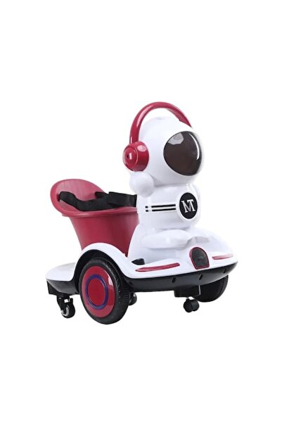 LEVCO Mașinuță electrică pentru copii cu telecomandă și pedale, lumini și sun...